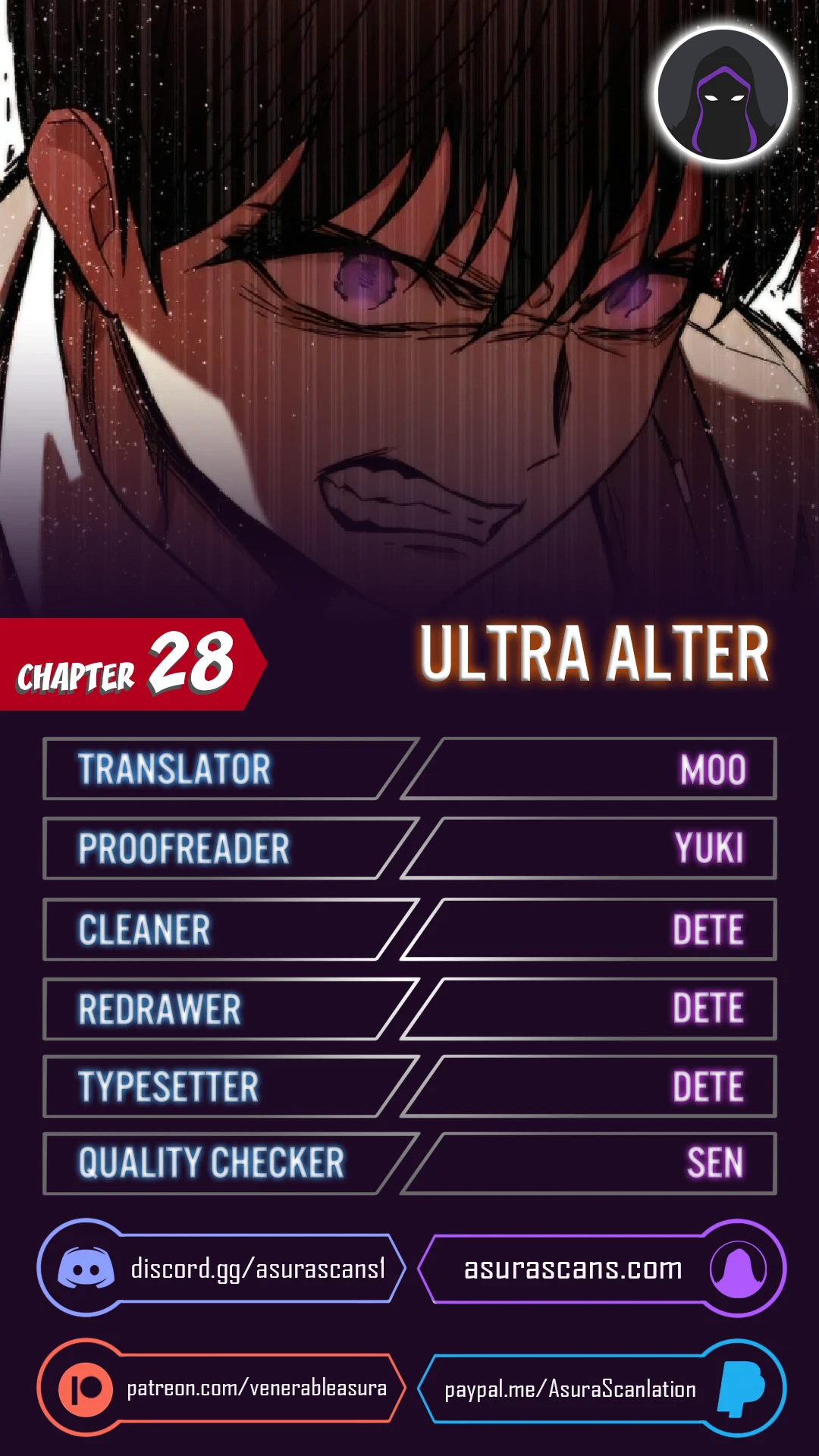 Ultra Alter chapter 28 page 1