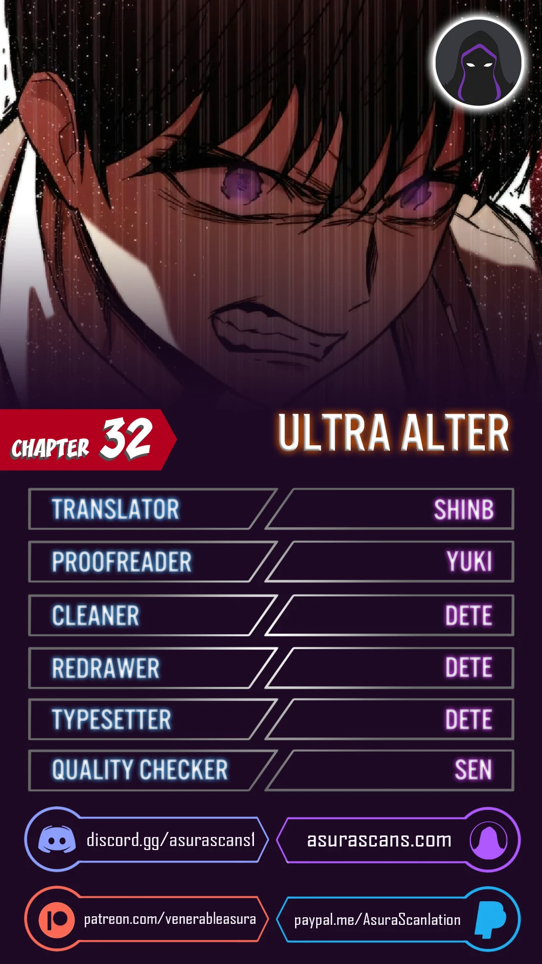 Ultra Alter chapter 32 page 1