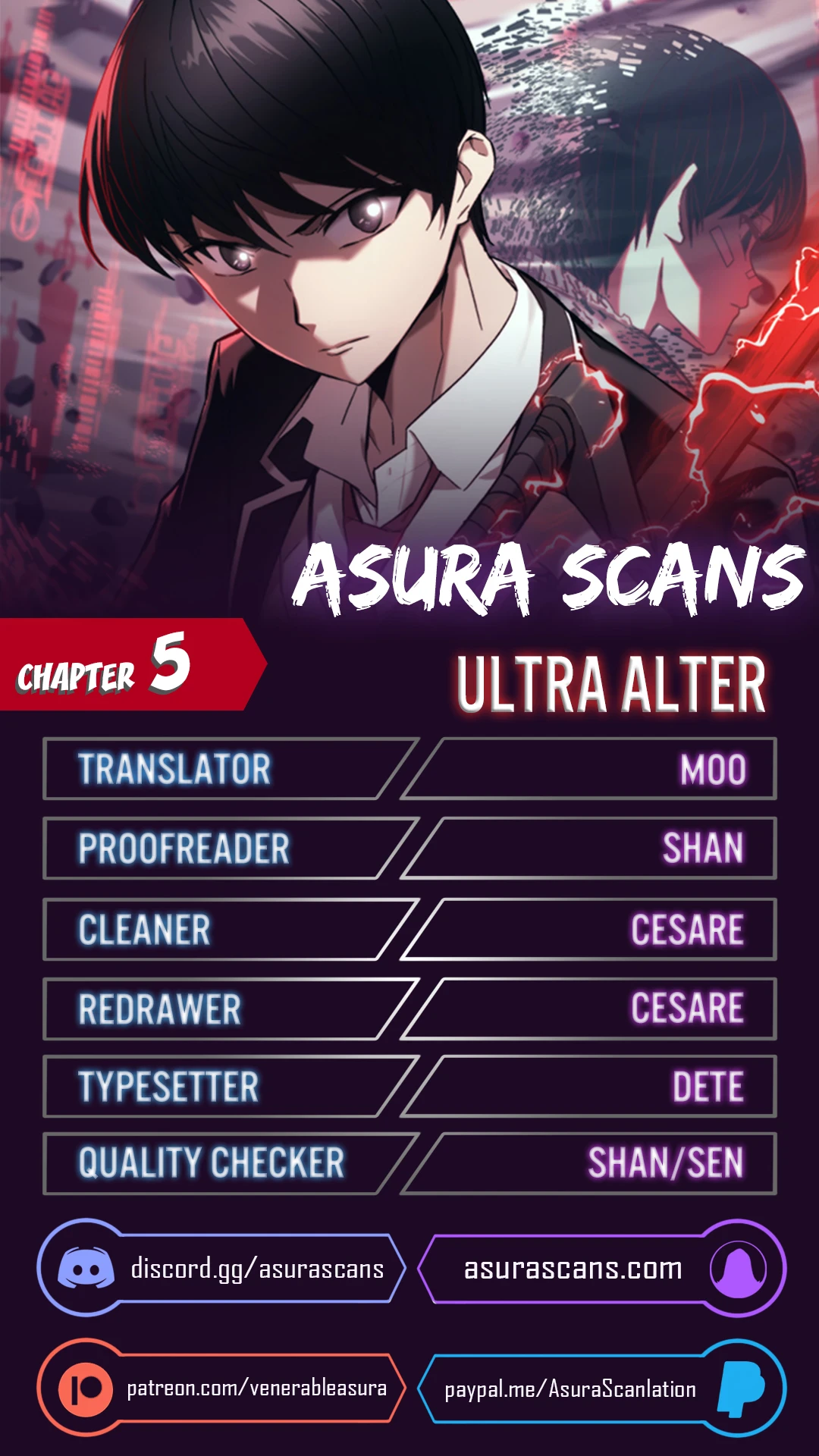 Ultra Alter chapter 5 page 1