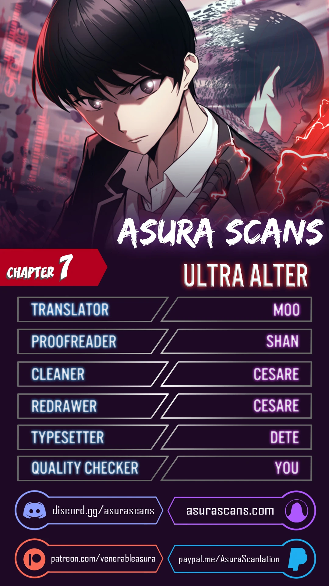 Ultra Alter chapter 7 page 1