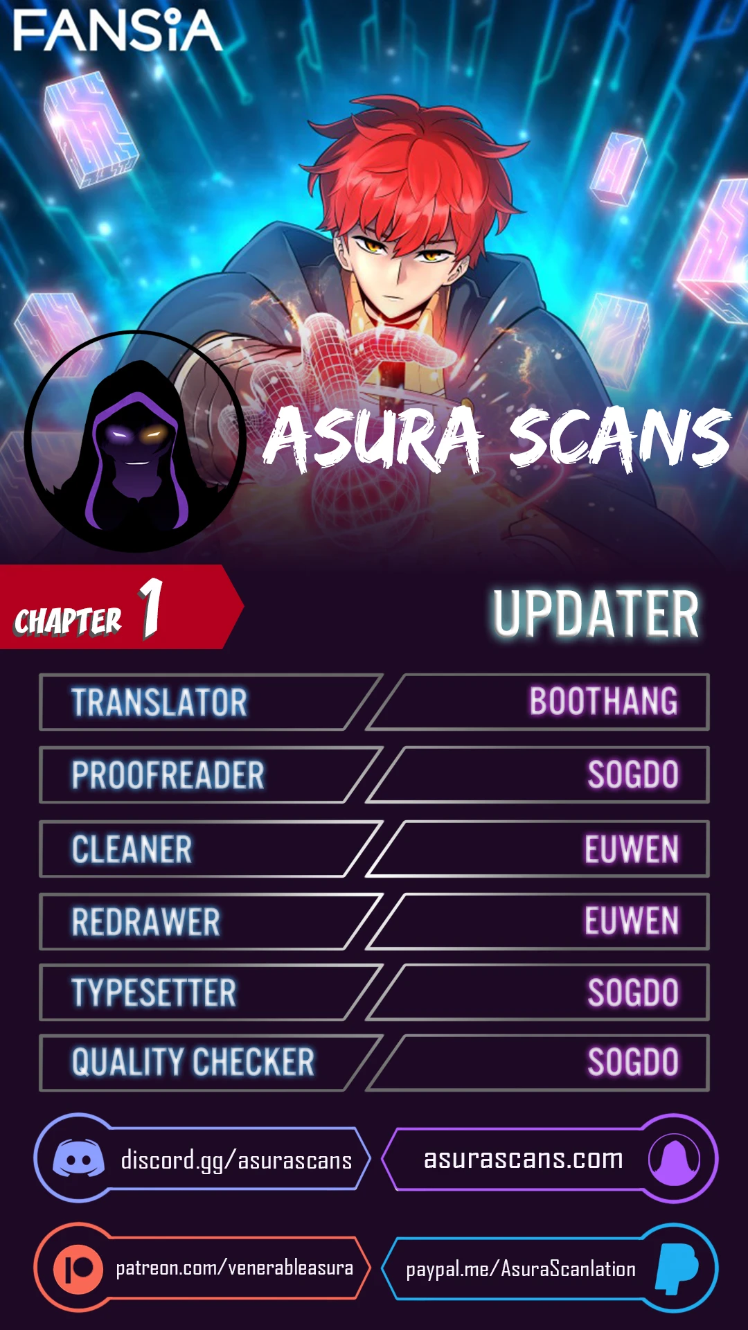 Updater chapter 1 page 1