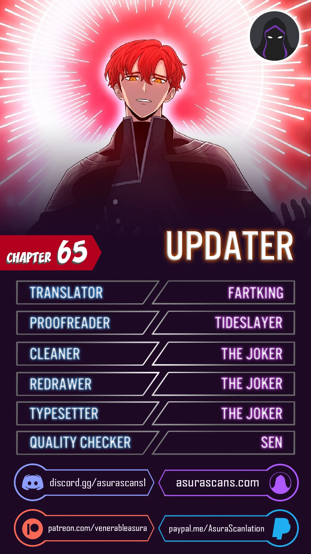 Updater chapter 65 page 1
