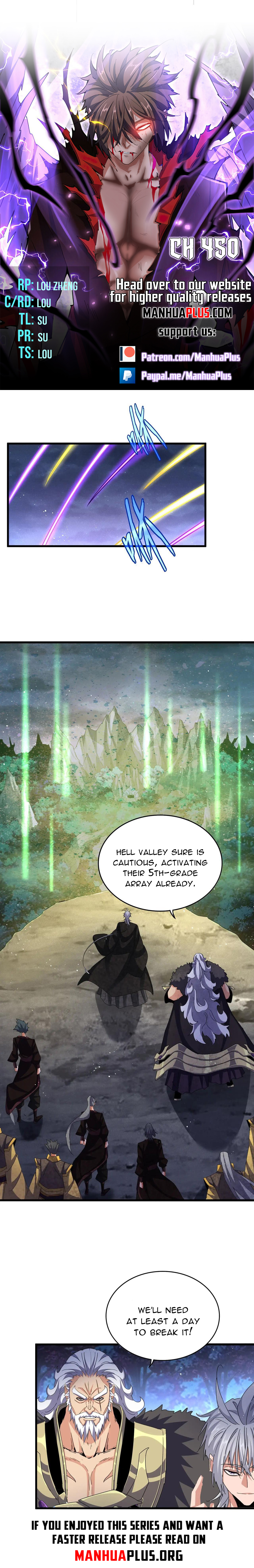 Versatile Mage Chapter 450 page 2