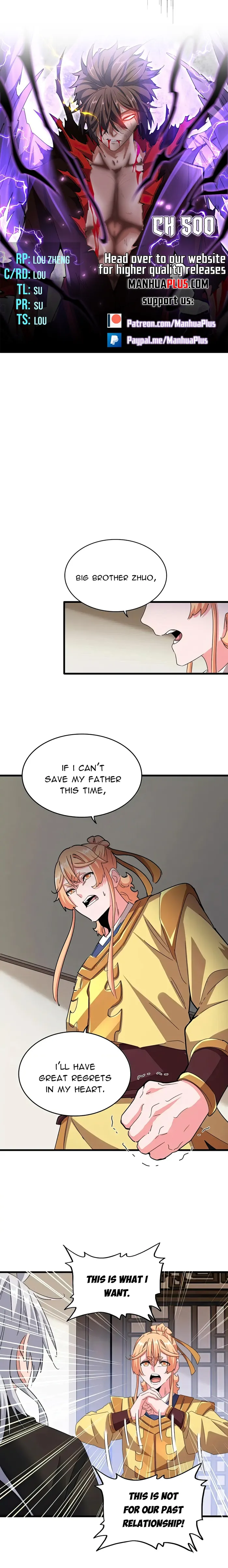 Versatile Mage Chapter 500 page 2