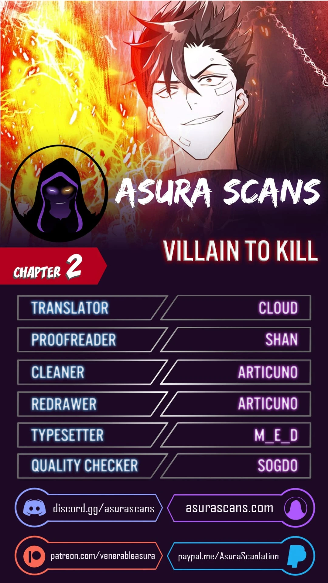Villain to Kill chapter 2 page 1