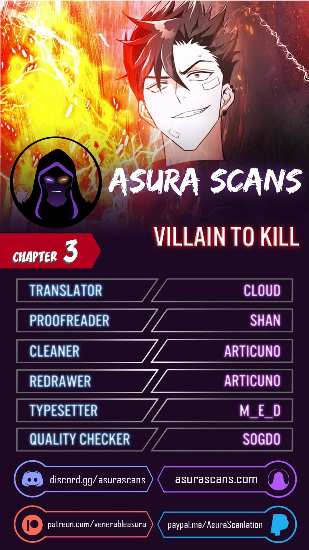 Villain to Kill chapter 3 page 1