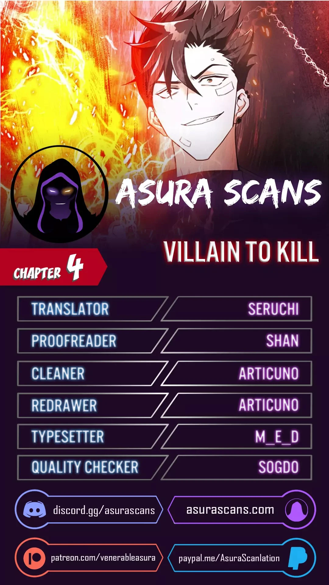 Villain to Kill chapter 4 page 1