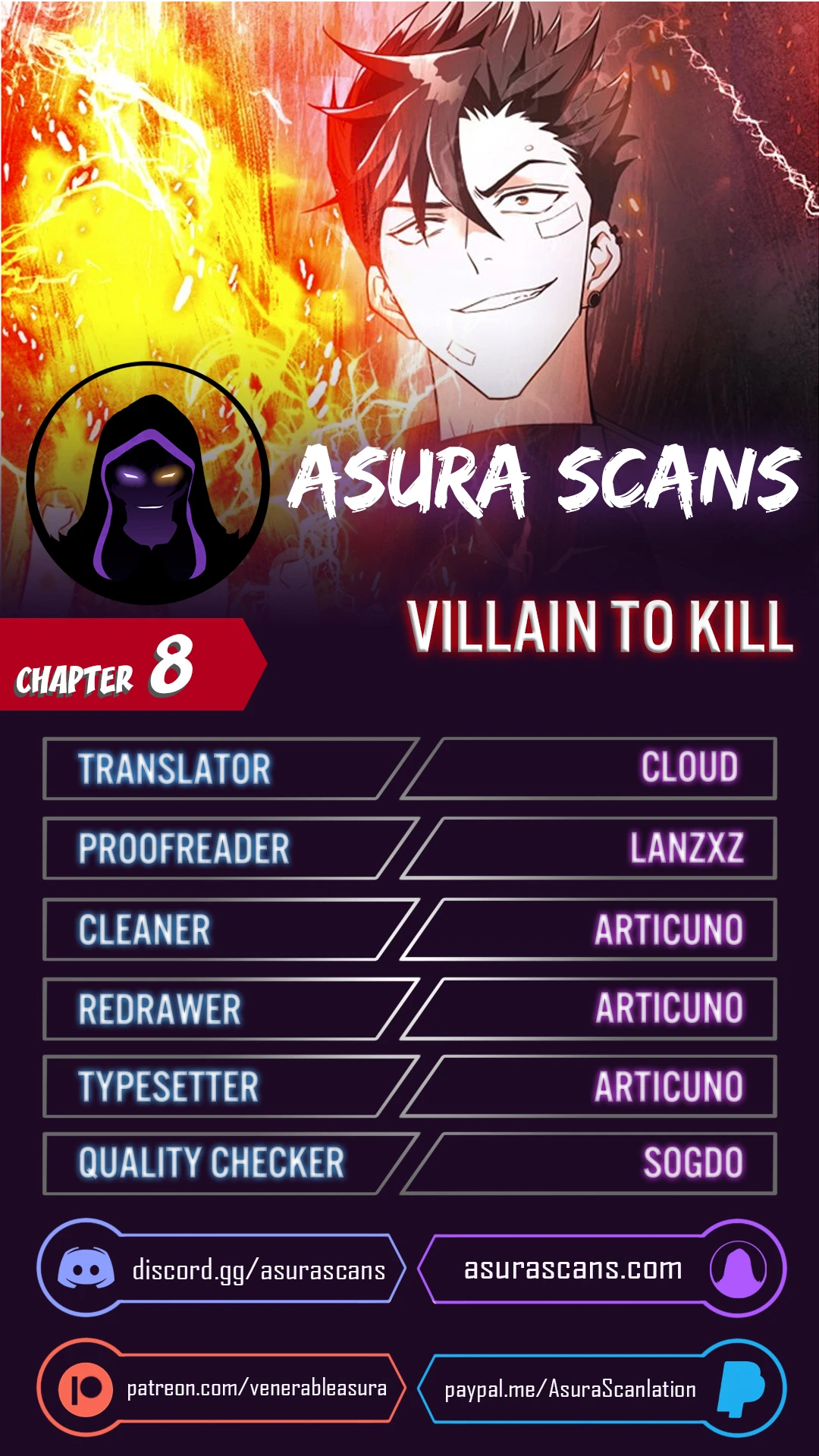 Villain to Kill chapter 8 page 1