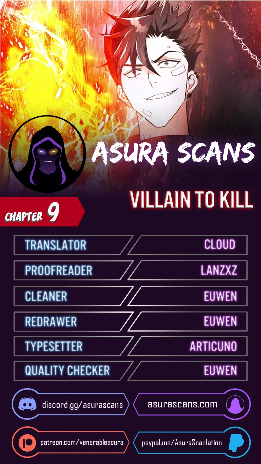 Villain to Kill chapter 9 page 1