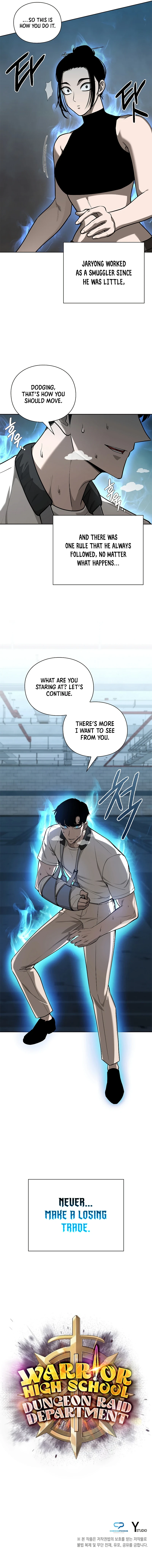 Warrior High School Dungeon Raid Department chapter 32 page 14