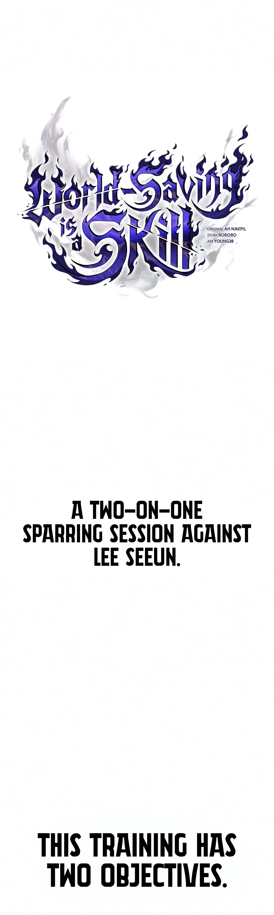 World-Saving is a Skill chapter 28 page 3