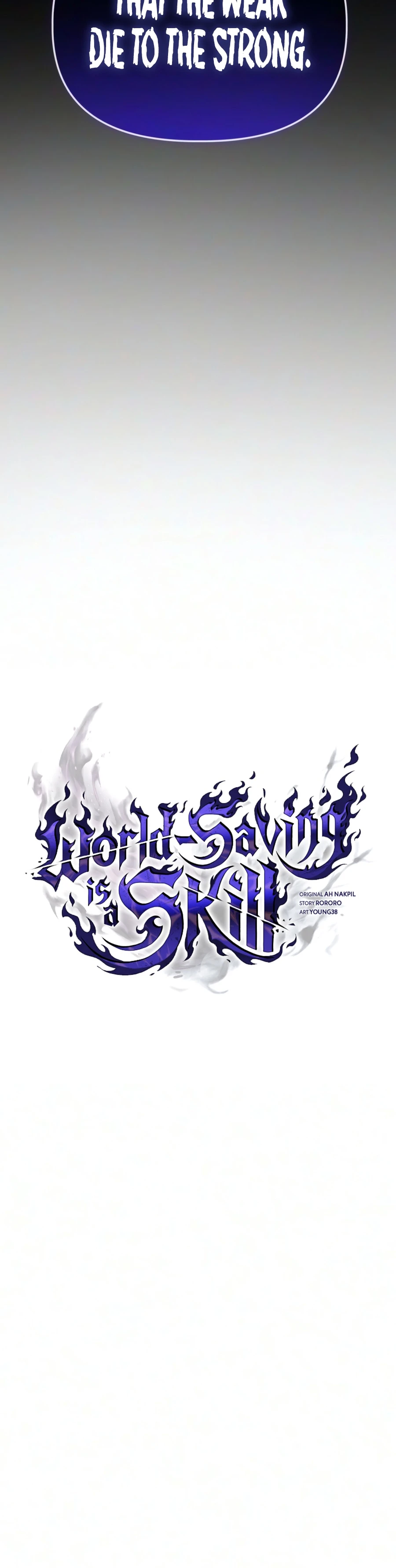 World-Saving is a Skill chapter 31 page 5