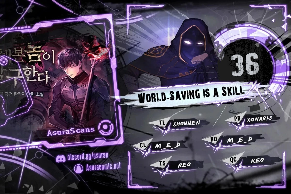 World-Saving is a Skill chapter 36 page 1