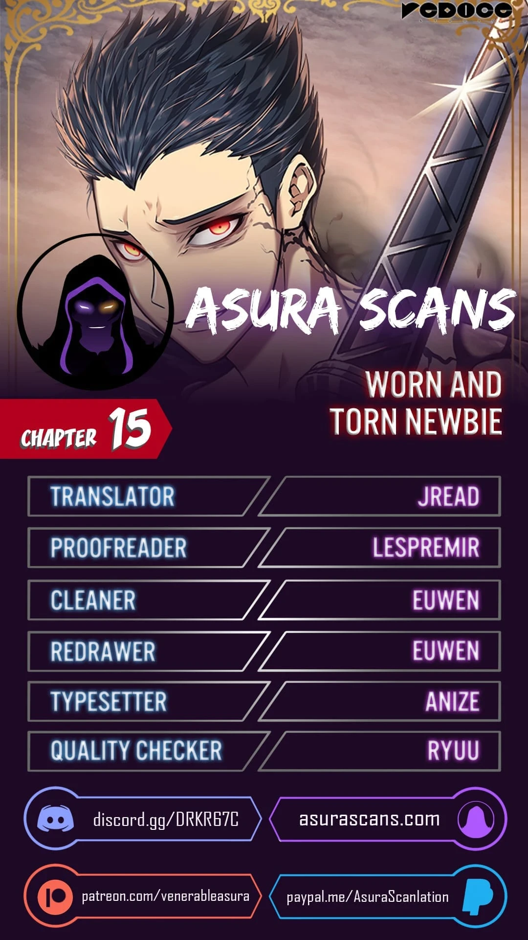 Worn and Torn Newbie chapter 15 page 1