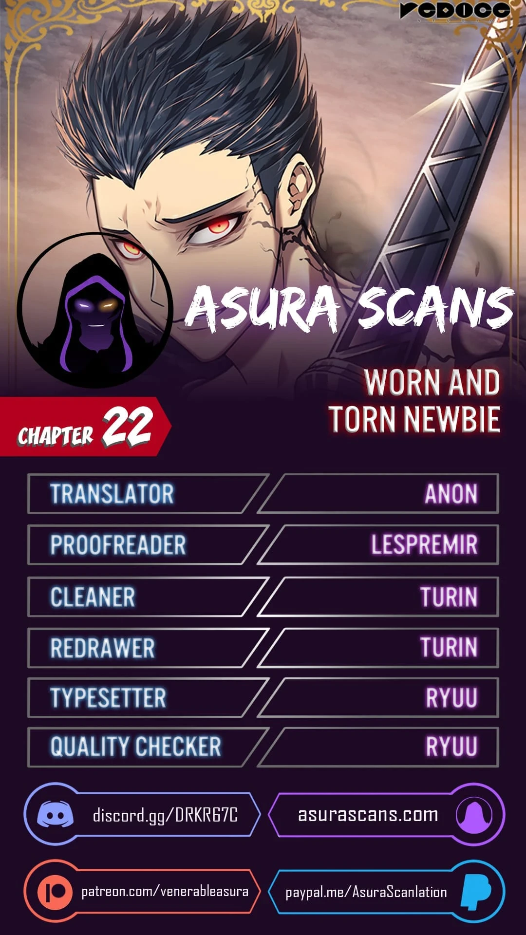 Worn and Torn Newbie chapter 22 page 1