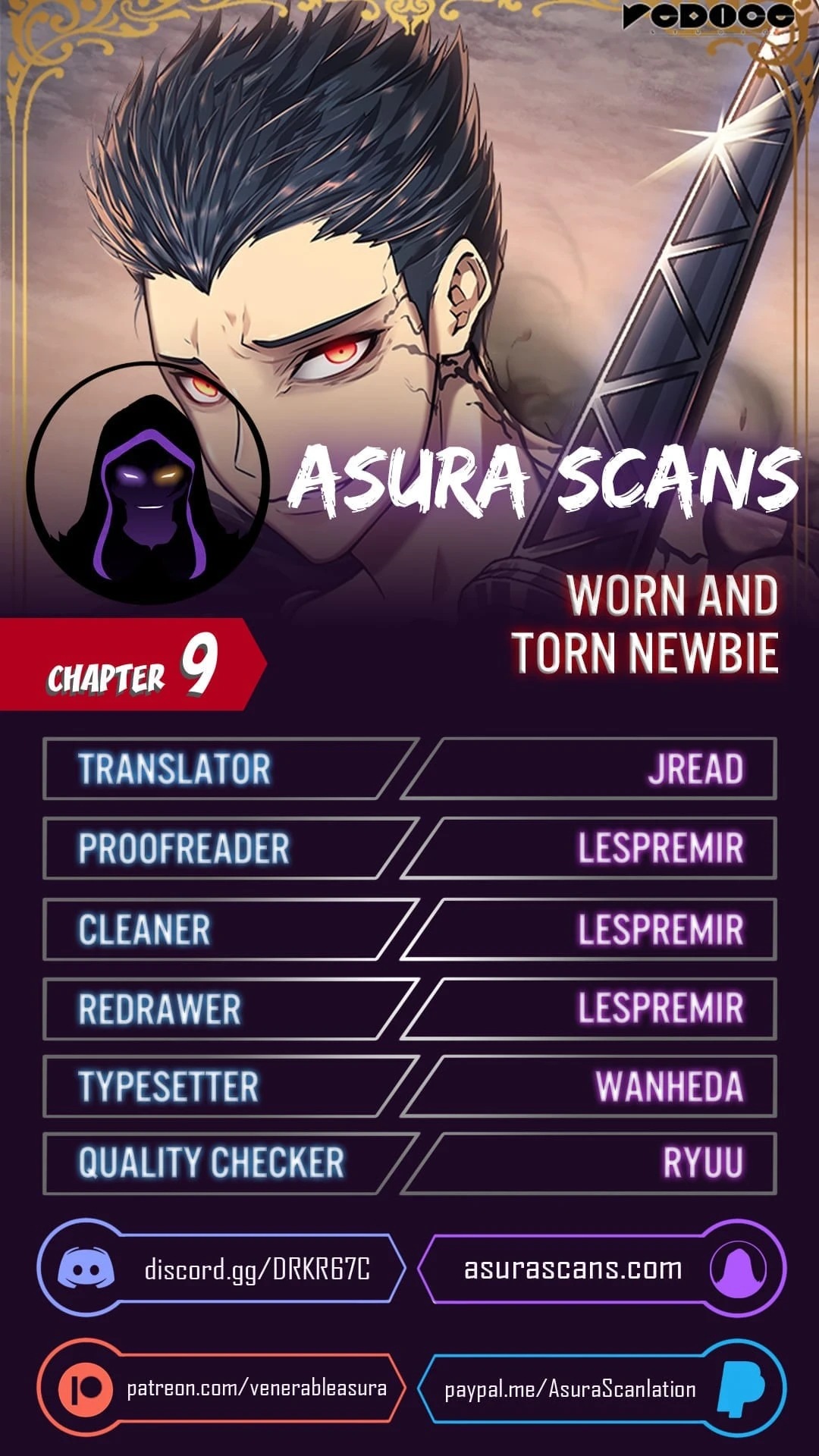 Worn and Torn Newbie chapter 9 page 1
