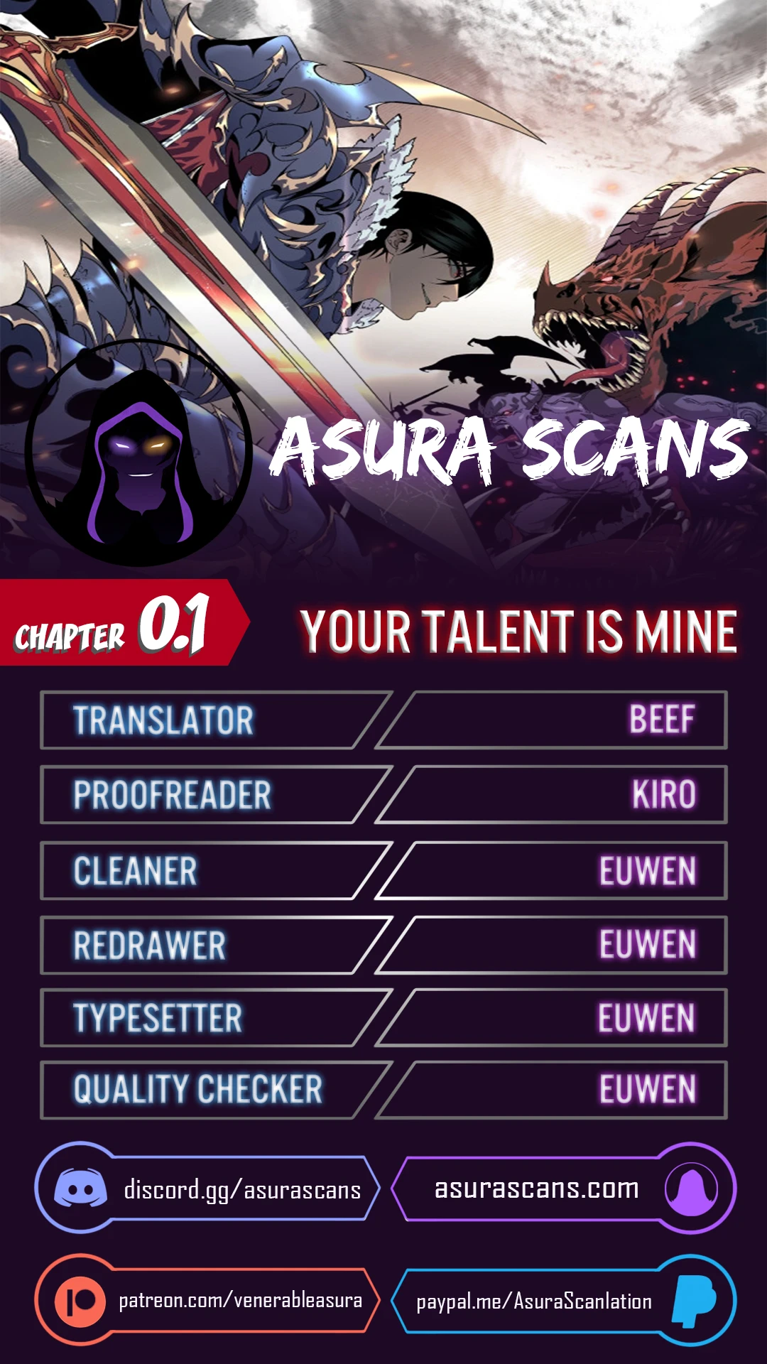 Your Talent Is Mine chapter 0 page 1