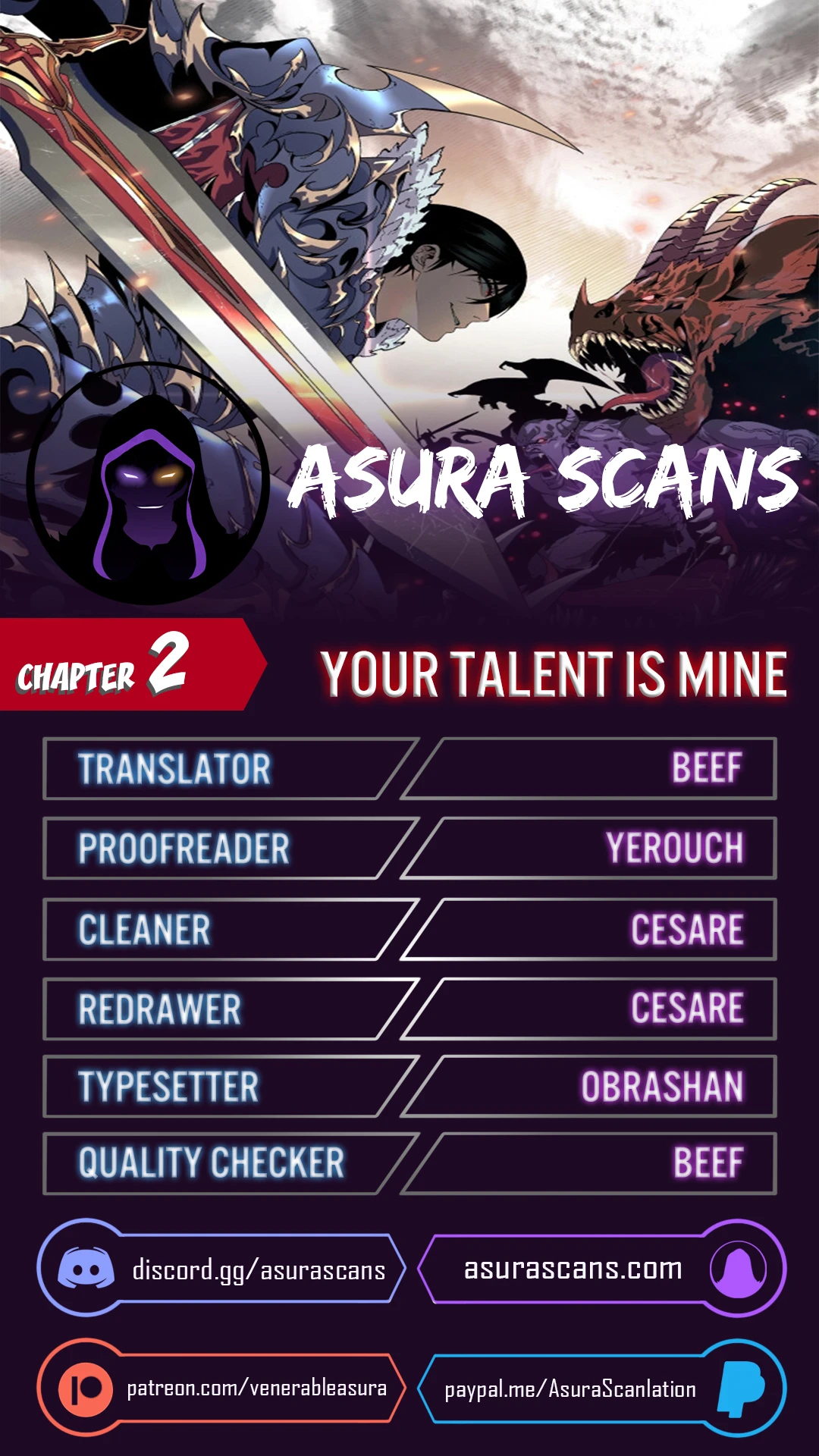 Your Talent Is Mine chapter 2 page 1